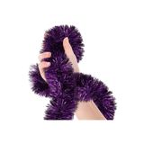 Huzur Party Store Mor Yılbaşı Garland Doğum Günü Simi Çam Ağacı Süsü 200x7 Cm Boyuna Asılan Boyna Takılan Süsleme Sim