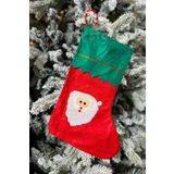 Huzur Party Store Noel Baba Yılbaşı Çorap 25x35 Cm Kırmızı Yeşil Renkli Yeni Yıl Çam Ağacı Asmalık Asılan Dekor Süs