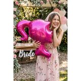 Huzur Party Store Pembe Barbie Folyo Balon 60x50 Cm Bride To Be Süsleri Bekarlığa Veda Partisi Konsepti Gelin Balonu