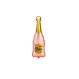 Huzur Party Store Rose Gold Renkli Şişe Folyo Balon Siyah Team Bride Yazılı Bekarlığa Veda Partisi Bride To Be 100 Cm