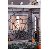 Huzur Party Store Siyah Örümcek Ağı 1.5 X 1.5 Metre Halloween Partisi Cadılar Bayramı Şaka Ürünü Mekan Süsleme Süsü