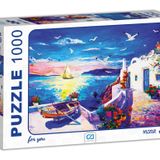Huzur Puzzle 1000 Parça Renkli 6+