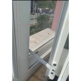 Huzuraks Vasistas Pencere Kilidi Pvc Pimapen Kapı Pencere Gizli Çocuk Emniyet Kilidi Anahtarsız 13CM 1ADET - Beyaz