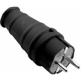 HV4117 – 1×16A Monofaze Topraklı Erkek Fiş (Earthed Male Plug) - Hive - Siyah