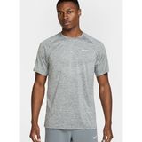 HV5203-084 NK DFADV STRIDE SS TOP Gri Erkek Bisiklet Yaka T-Shirt