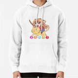 Hvit Stein Toradora Anime Baskılı Sweatshirt - Beyaz - XL
