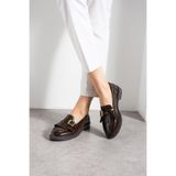 HVZ Exclusive Kahverengi Ayakkabı Loafer Makosen Casual Ergonomik Rahat Yumuşak Taban Maskulen Ayakkabı İş, Okul, Ofis, Kampüs Tarz Mokasen