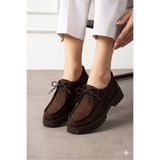 HVZ Exclusive Kahverengi Ayakkabı Loafer Makosen Casual Ergonomik Rahat Yumuşak Taban Maskulen Ayakkabı