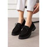 HVZ Exclusive Siyah Ayakkabı Loafer Makosen Casual Ergonomik Rahat Yumuşak Taban Maskulen Ayakkabı