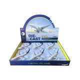 Hw-180 2830 Blue Cb Işıklı Sesli Metal Yolcu Uçağı P151319s3431