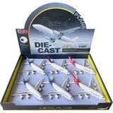 HW-A380 Cb Işıklı-Sesli Metal Yolcu Uçağı Cnk - 10 cm