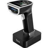 HW0015 Kablosuz 1d/2d/qr Barkod Okuyucu | Dijital Ekran + Tuş Takımı | Bluetooth 5.0 & 2.4g & USB