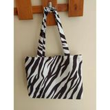 HY Desing Zebra Desenli plaj Çantası - Açık Kahverengi
