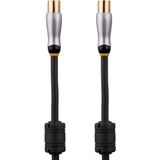 HY-P590, 9.5 Tv M To 9.5 Tv F 1.5 M Anten Kablosu, Beyaz