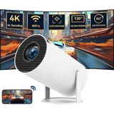 HY300PRO Akıllı Projeksiyon Cihazı Android 11 Taşınabilir 1080P Ev Sineması Wifi Bluetooth Destekli