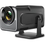 HY320 Mini 1080P 390ANSI 4K Android 11 Projektör Wifi 6 Bluetooth 5.0 Desteği Miracast / Airplay / Dlna Ab Tak - Siyah