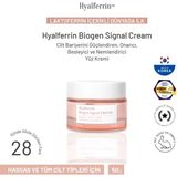 Hyalferrin Biogen Signal Yüz Kremi | Laktoferrinli Bariyer Onarıcı Nemlendirici Krem | Kore Cilt Bakımı | 50 gr