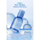Hyalüronik Asit ile Nemlendiren Pürüzsüzleştirici Saç Serumu Kundal Airy Volume Hyaluron Serum - Şeffaf