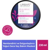 Hyaluronik Asit & Kuru ve Cansız Saçlara Özel Yoğun Gece Saç Bakım Maskesi 230 Ml-Vegan