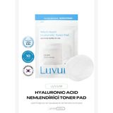 Hyalüronik Asit ve Cadı Fındığı İçeren Nemlendirici Tonikli Ped Toner Pad 10 adet