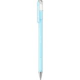 Hybrid Milky K108-PS Jel Tükenmez Kalem, Pastel Mavi, Açık ve Renkli Kağıtlar Üzerinde Işıltılı, Çizgi Kalınlığı 0,4 mm