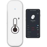 Hybrone Akıllı Wi-Fi Sıcaklık Nem Sensörü, Gerçek Zamanlı Sıcaklık Nem Verileri, Yüksek Hassasiyet, - Çok Renkli - Standart