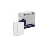 Hybrone Duvar Tipi Tekli Akıllı Anahtar, Aşırı Yük Koruma, Zamanlayıcı, Ayarlanabilir LED Gösterge, Uygulama ile Uzaktan Kontrol