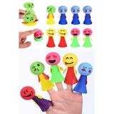 Hyd 10 Adet Zıplayan Emoji Küçük Adam Sıçrayan Zıp Zıp Oyuncak Karne Hediyesi Doğum Günü Hediyesi
