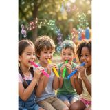 Hyd 15 Adet Oyuncak Renkli Plastik Mini Flüt Müzik Aleti 12,5cm Okul Öncesi Doğum Günü Karne Hediyesi
