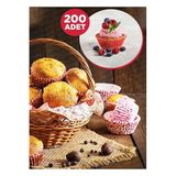 Hyd 200 Adet Renkli Muffin Cupcake Kalıpları Kek Kapsülü Cupcake Muffin Kağıdı