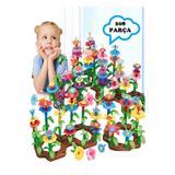 Hyd 208 Parça Bahçe Çiçek Yapım Seti Yapı Blokları Yapboz Bul Tak Puzzle Eğitici Oyuncak Çiçek Bahçesi