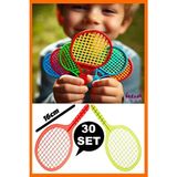 HYD 30'lu Set Mini Boy 16 cm Plastik Raket Eğlenceli Tasarım Karne Hediyesi Doğum Günü Hediyesi