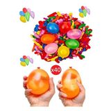 Hyd 40 Adet Su Balonu Parti Malzemesi Yaza Özel Su Oyunu Renkli