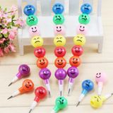 HYD 4'lü Emojili Doğuran Kalem Seti Renkli Eğlenceli Tasarım ile Ergonomik Kullanım