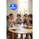 Hyd 6 Adet Plastik Işıklı Pusulalı Büyüteç Doğum Günü Hediyesi Karne Hediyesi Oyuncak