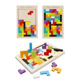 hyd Ahşap Blok Tetris Zeka Oyunu