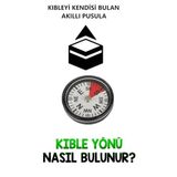 hyd Akıllı Pusula Kıbleyi Kendisi Bulabilen Pusula Artık Kıbleyi Bulmak Çok Kolay Siyah