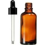 Hyd Amber Cam Şişe 100ML Cam Damlalıklı - Çok Renkli