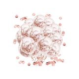 Hyd Balon Rose Gold Konfetili Şeffaf Balon 10'Lu