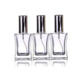 Hyd Cam Yeniden Doldurulabilir Sprey 3 Kolonya Parfüm Şişesi 50 ml - Boş Şişe 3 Adet