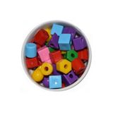 hyd Geometrik Şekiller Okul Öncesi Eğitim Ince Motor Gelişim Karışık Plastik Boncuk 1 Kg
