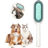 HYD Kedi Köpek Tüy Saç Tımar Temizleme Fırçası Tarağı - Mavi