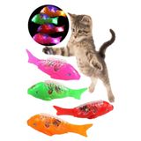 hyd Kedi Oyuncağı Sesli Işıklı Yürüyen Hareketli Oyuncak Balık Çok Renkli,01255HYD23243591