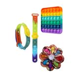 hyd Oyuncak Bileklik Ve Stres Çarkı Popit 3Lü Set