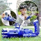 Hyd Pilli Köpüklü Oyuncak Köpük Makinesi Tabancası Bubble Machine +Baloncuk Likitli Çok Renkl - Çok Renkli