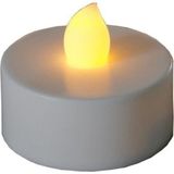 Hyd Pilli LED Dumansız Tealight Mum - Sarı - 1 Adet