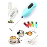 hyd Pilli Mini Mixer Kahve Cappuccino Karıştırıcı Çırpıcı Asorti Renk