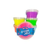 Hyd Slime Zıplayan Oyun Jeli Yuvarlak Kutu Polymer Slime Eğitici Oyun Seti 6'lı Set