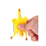 Hyd Squishy Yumurtlayan Tavuk Anahtarlık Çanta Ve Cüzdan Süsü