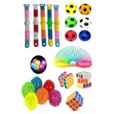 hyd Stres Giderici Set 1 Bileklik Popit 1 Zeka Küpü 1 Stres Topu 1 Stres Yayı 1 Dikenli Stres Topu